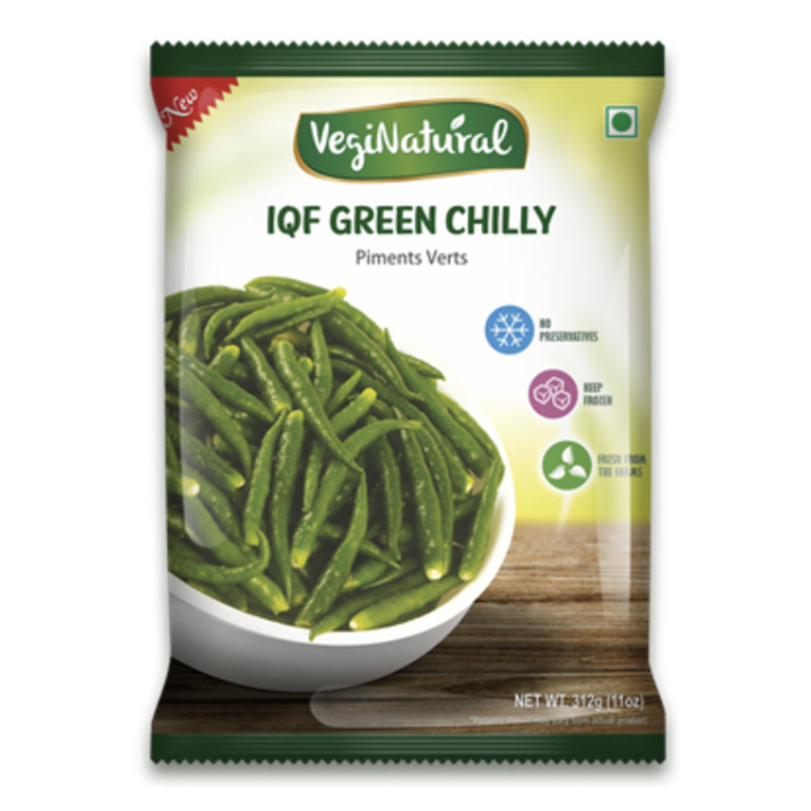 Frozen IQF Green Chilly BIG Business International Group