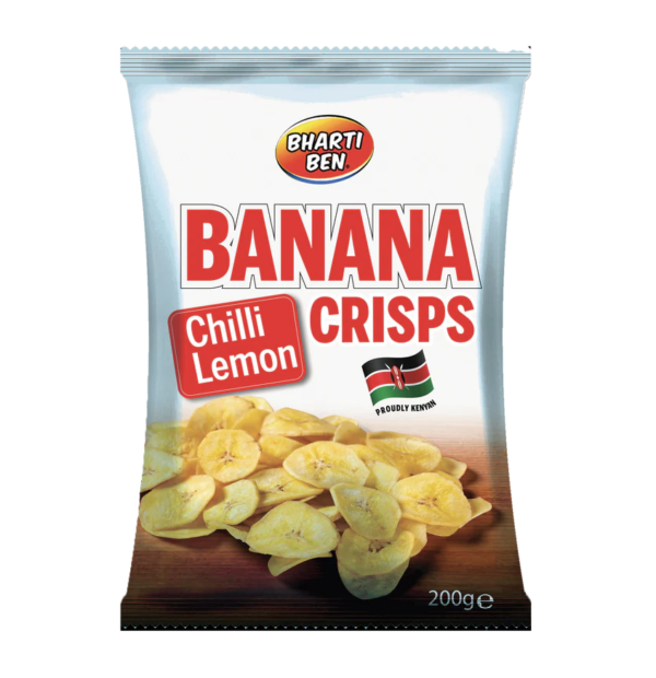 Bhartiben's Chilli Lemon Banana Crisps, 200g BIG Business International Group Importers