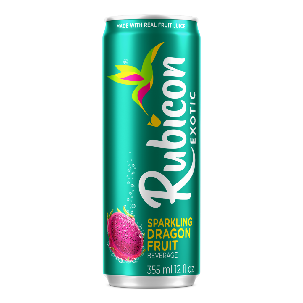 Rubicon Dragon Fruit Sparkling Juice Can, 335 ml BIG Business International Group
